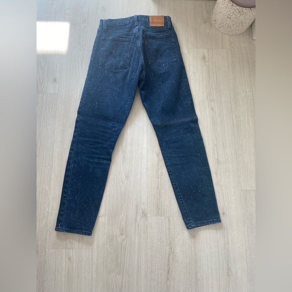 Levi's Wedgie Icon Fit High Rise Ankle Jeans Button Fly - Brightside sz 26 - Picture 2 of 4